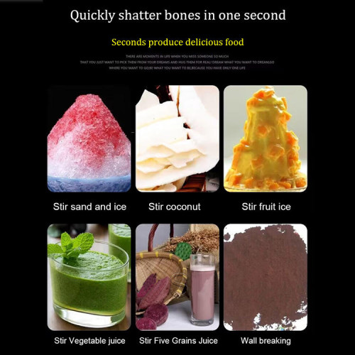 ถังปั่นสมุทตี้ สแตนเลส 2500w ปั่นน้ำแข็ง ปั่นซอส ของเหลว ขนาด 30 ลิตร เครื่องทำสมูทตี้ มืิออาชีพ สวย 2