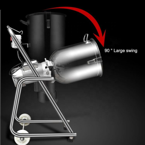 ถังปั่นสมุทตี้ สแตนเลส 2500w ปั่นน้ำแข็ง ปั่นซอส ของเหลว ขนาด 30 ลิตร เครื่องทำสมูทตี้ มืิออาชีพ สวย 1