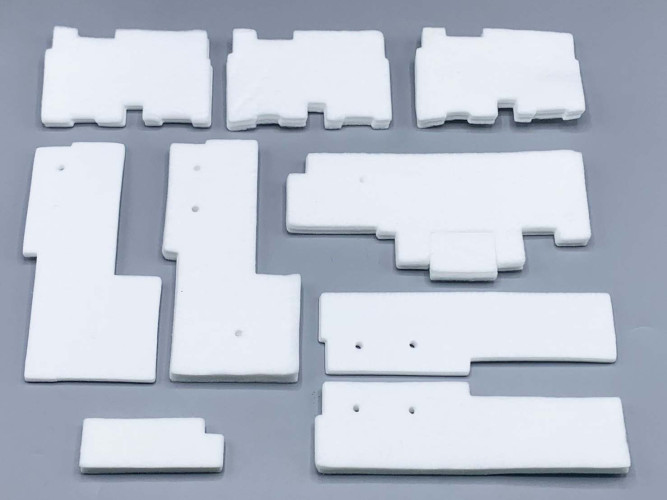 แผ่นซับหมึก HP T120/T520/T730/T830 (9 Pcs./Set) Sponge 1