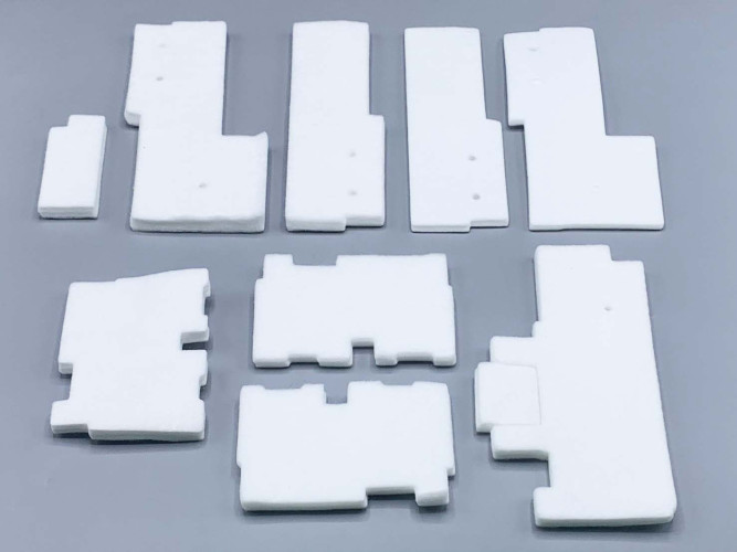 แผ่นซับหมึก HP T120/T520/T730/T830 (9 Pcs./Set) Sponge 3