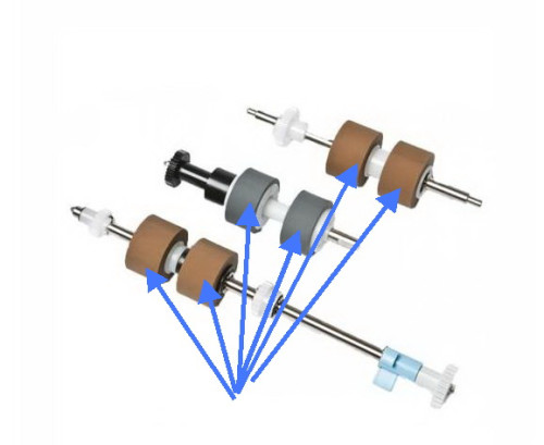 ลูกยางดึงกระดาษ Brother PDS-5000/6000 Feed Roller Kit 5