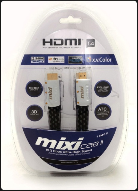 สาย HDMI v1.4 Mixi-CAB II(ความยาว 1.50 เมตร)
