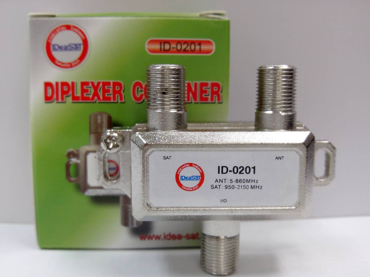 ideasat Diplexer Combiner ID-0201 ตัวรวม-แยกสัญญาณ
