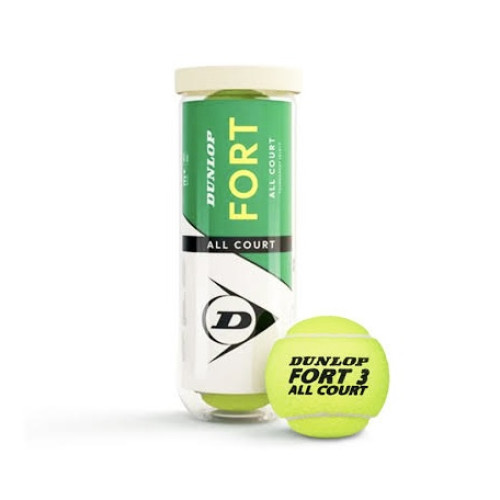 ลูกเทนนิส DUNLOP FORT ALL COURT กระป๋องละ 3 ลูก ***ของแท้ 100%