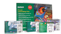 พลาสติกเคลือบบัตร GMP (Laminating Pouch Films)A4*125mic