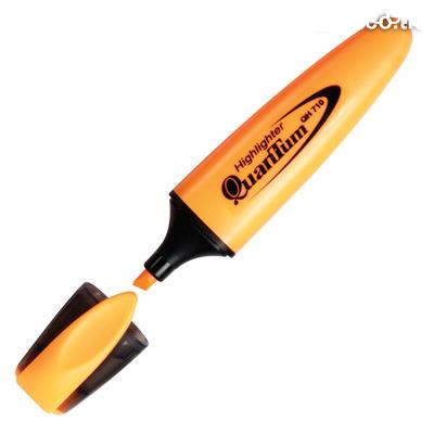 ปากกาเน้นข้อความ ควอนตั้ม QH-710 ส้ม