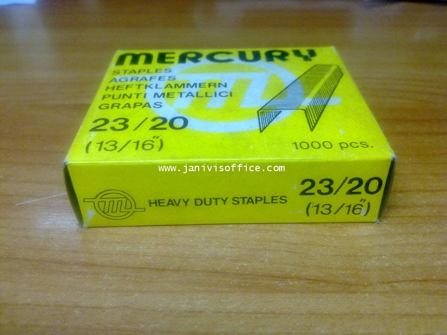 ลวดเย็บเมอร์คิวรี่ เบอร์23/20 Mercury (1,000ตัว/กล่อง)