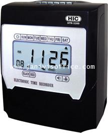 นาฬิกาบันทึกเวลา HIC รุ่น HTR-3200