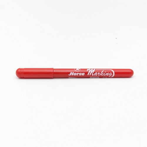 ปากกามาร์คเกอร์ 1 มม.สีแดง ตราม้า H-40