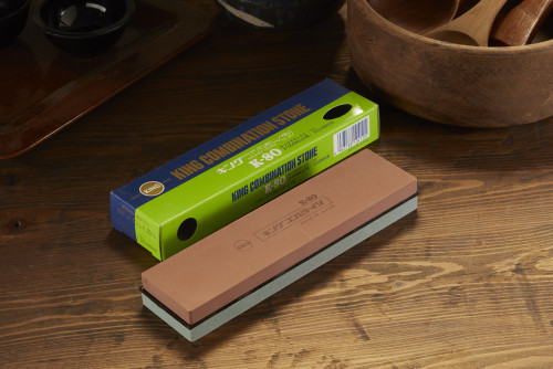 หินลับมีดสองหน้า King K-80 ความละเอียด 250/1000 Grit