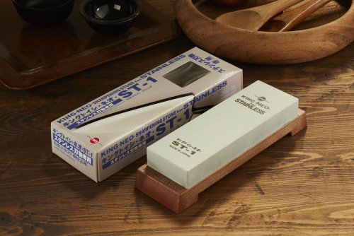 หินลับมีด King Neo ST-1 ความละเอียด 800 grit (มีฐานรอง)