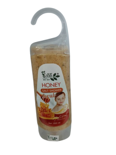 ชีววิถี เกลือน้ำผึ้งอาบน้ำ ขัดผิว Honey Salt Shower Scrub