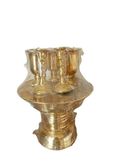 เครื่องทองน้อยทองเหลืองกลาง(16cm)