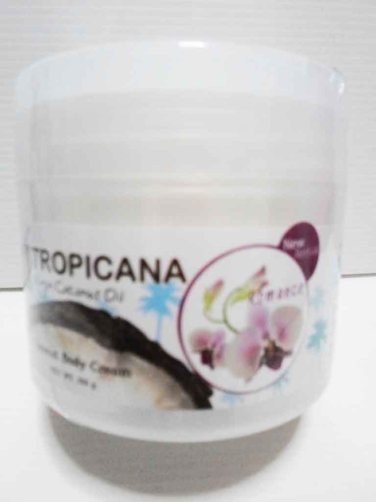 Coconut Body cream Tropicana กลิ่น Romance 250g