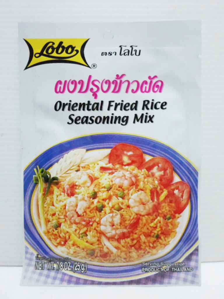 ผงปรุงข้าวผัดโลโบ้(25g) Oriental Fried Rice Seasoning Mix