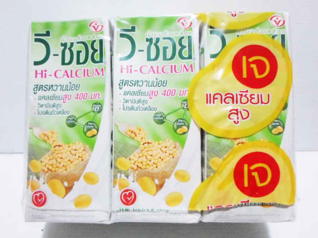 วี-ซอย สูตรหวานน้อย (230ml x 6\'s)