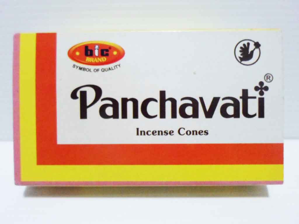 กำยานโคน Panchavati BIC 50g   Made In  India