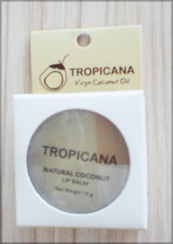 Coconut ลิปบาล์บ Tropicana(กลิ่นมะพร้าว) 10g