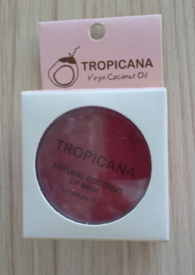 Coconut ลิปบาล์บ Tropicana( Mulberry Cheerful) 10g