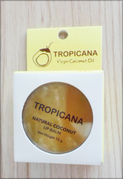 Coconut ลิปบาล์บ Tropicana( Banana Happy) 10g