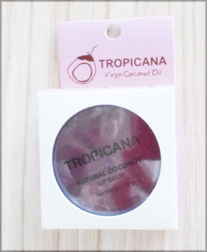 Coconut  ลิปบาล์บ Tropicana( Pomegranate Joyful) 10g