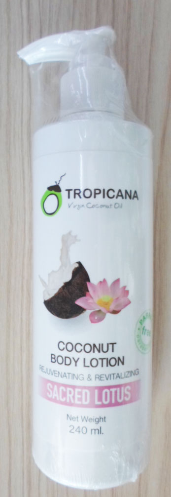 Sacred Lotus  Coconut Body lotion Tropicana 240g