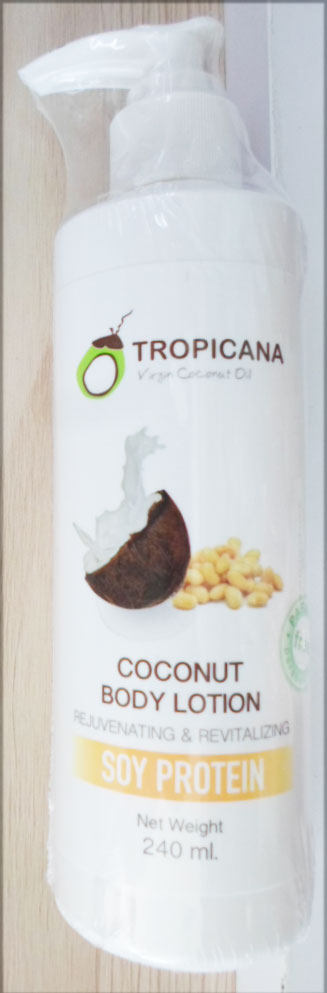 Soy Protein Coconut Body lotion Tropicana  240g