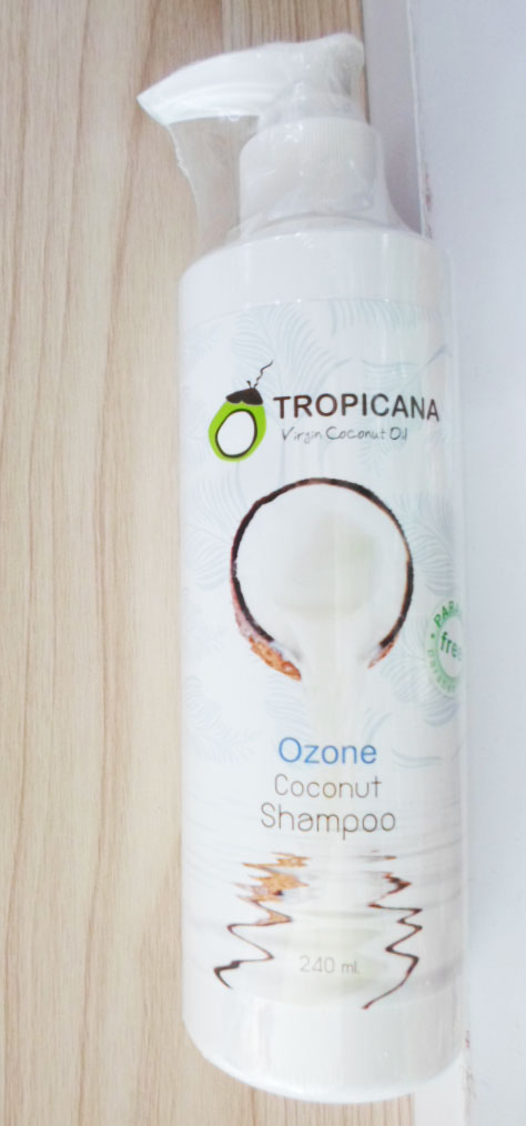 แชมพูน้ำมันมะพร้าว กลิ่นOzone Tropicana (240ml)