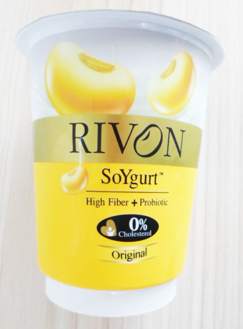 Rivon โยเกิร์ต5ถั่วเหลืองรสธรรมชาติ(130g)