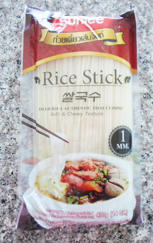 ก๋วยเตี๋ยวเส้นจันซันลี1มม.Rice Stick (400g)