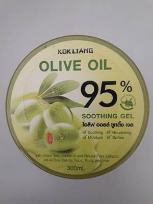 ก๊กเลี้ยง โอลีฟออยล์ ซูทติ้ง เจล(เขียว) KOKLIANG Olive Oil Soothing gel.(Green)