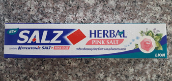 ยาสีฟันซอลส์ เฮอร์เบิล พงค์ ซอลท์ SALZ