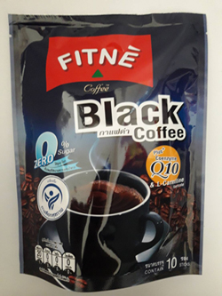 ฟิตเน่ แบล็คคอฟฟี คิวเท็น พลัสแอลคาร์เแนทีน Black Coffee FITNE
