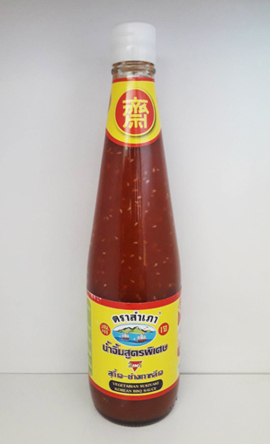 น้ำจิ้ม 2 in1เจ สูตรสุกี้-ย่างเกาหลีเจ(ทล) Vegetarian Sukiyaki Korean BBQ Sauce.