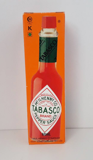 ซอสพริก ทาบาสโค Tabasco Pepper Sauce.