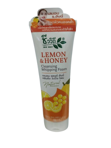 ชีววิถี Lemon & Honey Cleansing Whipping Foam