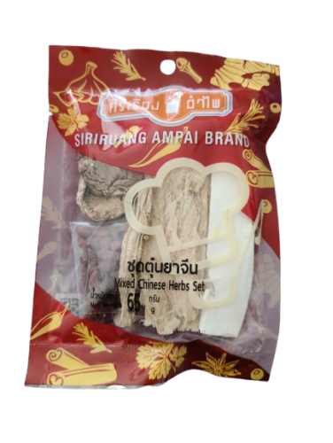 ชุดตุ๋นยาจีน Mixed Chinese Herbs Set(65g) 