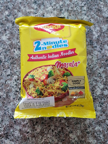 บะหมี่แม็กกี้ รสมาซาล่า(70g)Anthentic Indian Noodles Masala