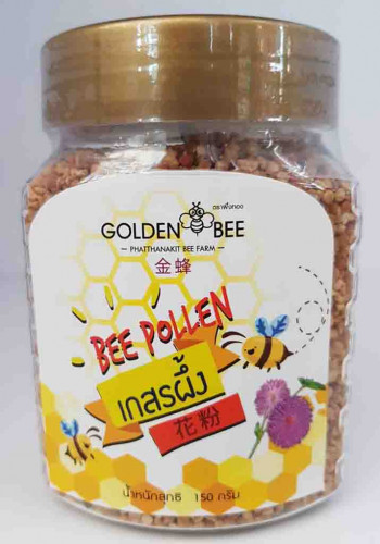 เกสรผึ้ง ตราผึ้งทอง(150g)