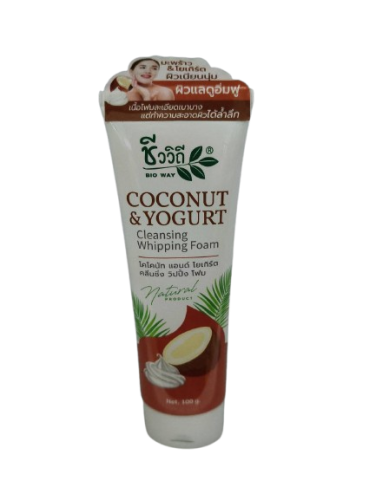 ชีววิถี Coconut  & Yogurt Cleansing Whipping Foam