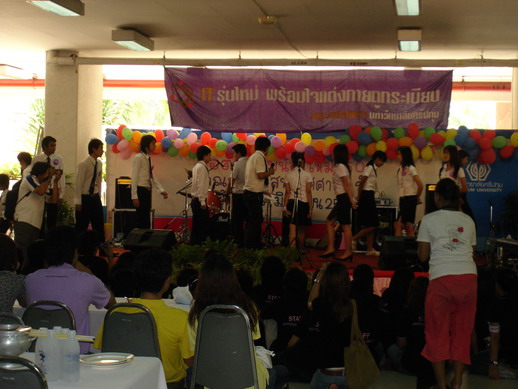งานเช่าเครื่องเสียง เช่าเครื่องดนตรี Campus TOUR มหาลัยศรีปทุม 8