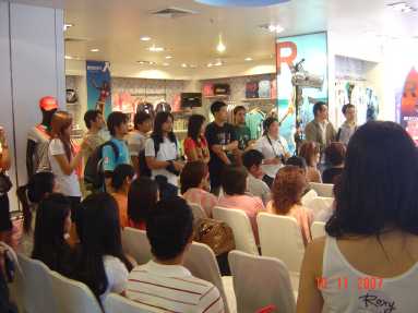 งานแถลงข่าว บริษัท ROXY - SIAM CENTER 3