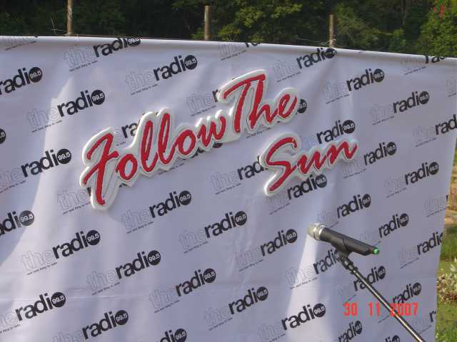 เช่าเครื่องเสียงMINI CONCERT งาน FOLLOW THE SUN จัดโดย THE RADIO 99.5 RESORT เขาใหญ่ คุณมาโนช พุตตาล 4