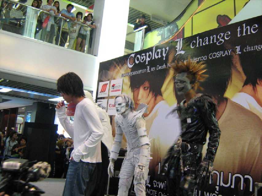 ภาพยนต์ DEATH NOTE ประกวด COSPLAY -- SIAM CENTER 8