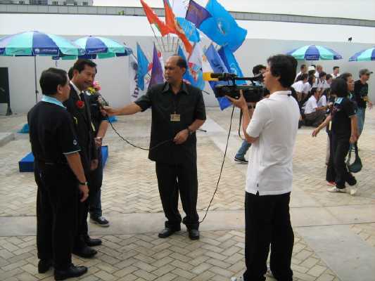 พิธีเปิดการแข่งขันกีฬายิงปืน สนามกีฬาหัวหมาก ธนาคารกรุงไทย 1