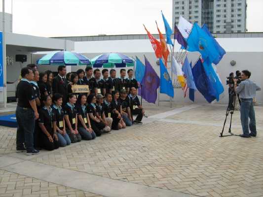 พิธีเปิดการแข่งขันกีฬายิงปืน สนามกีฬาหัวหมาก ธนาคารกรุงไทย 8