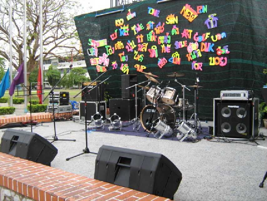 LIGHT & SOUND ดนตรี จัดที่ รร ภปร ราชวิทยาลัย นครปฐม 8