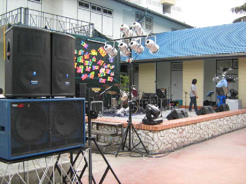 LIGHT & SOUND ดนตรี จัดที่ รร ภปร ราชวิทยาลัย นครปฐม 9