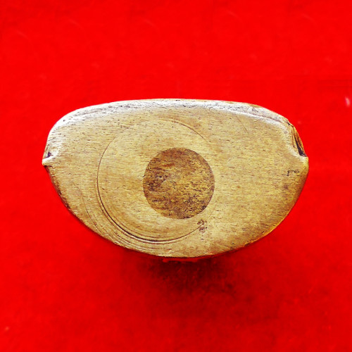 รูปหล่อหลวงพ่อเงิน บางคลาน ปี 16 เลข ๒ เนื้อทองเหลือง กันกลึง วัดบางคลานจัดสร้าง ปี 2516 2