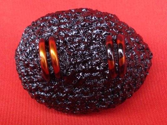 เบี้ยแก้ หลวงปู่เจือ วัดกลางบางแก้ว ถักเชือกชุบรักอย่างหนา แบบ 2 หู บูชาจากวัดโดยตรง 2